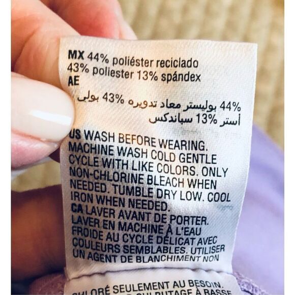 IDEOLOGY PERFORMANCE - L Sz XS Nine-Inch Bike Shorts w/Pockets in Rhapsody. NWT! - Picture 12 of 12